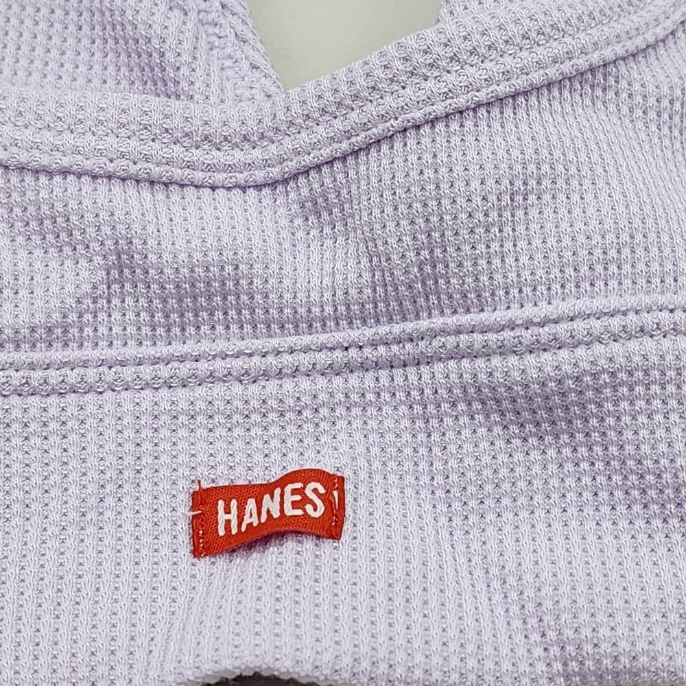 Hanes Women's Eco Luxe Long Line Triangle DHY204 Bralette - L - Picture 5 of 8
